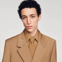 Veste De Costume Croisée