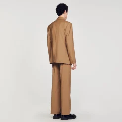 Veste De Costume Croisée