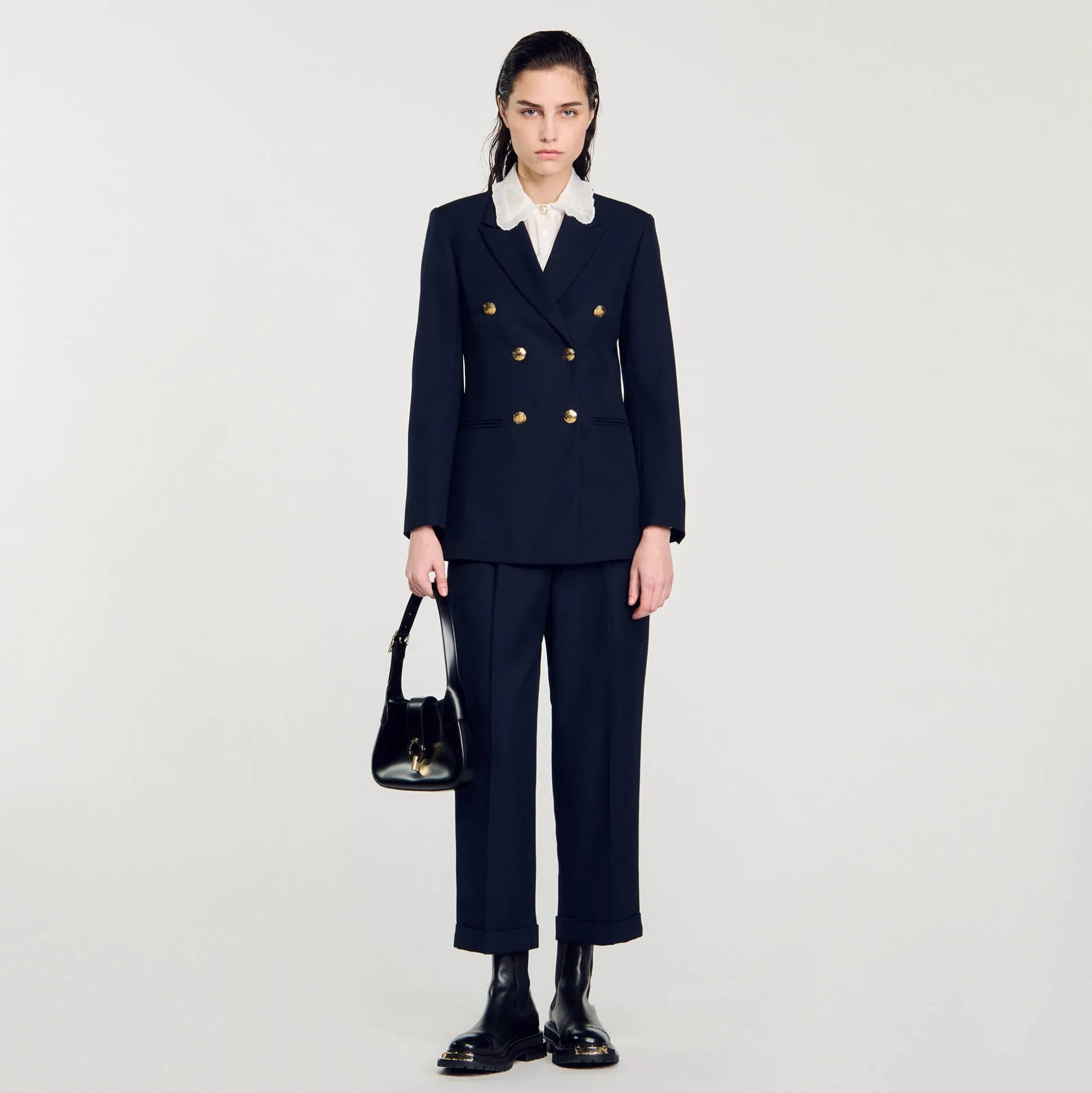 Veste De Costume Double Boutonnage