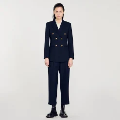 Veste De Costume Double Boutonnage
