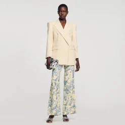 Veste De Costume Double Boutonnage