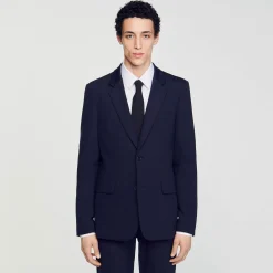 Veste De Costume En Jersey