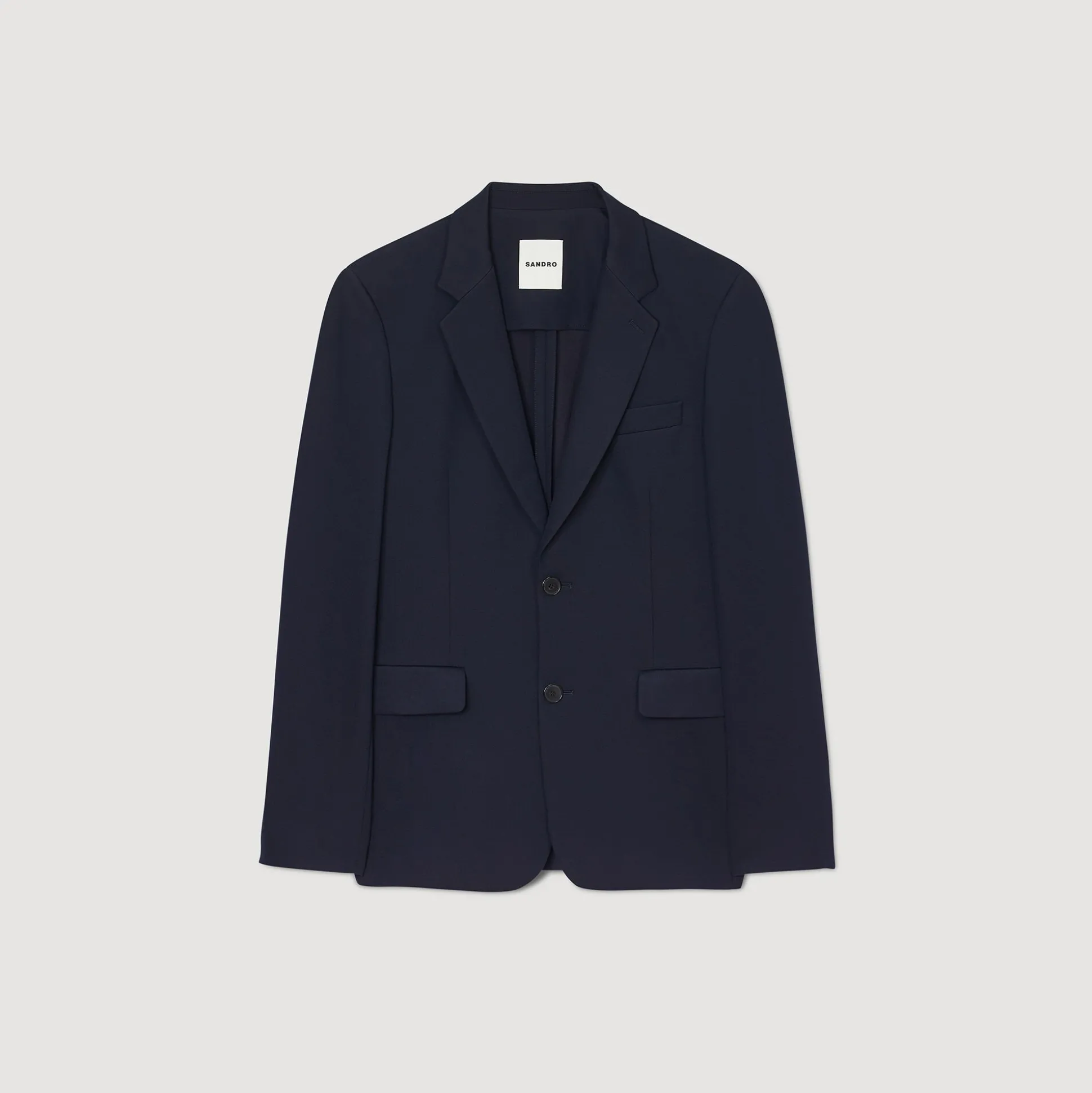 Veste De Costume En Jersey