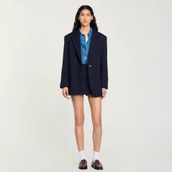 Veste De Costume En Laine