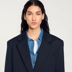 Veste De Costume En Laine