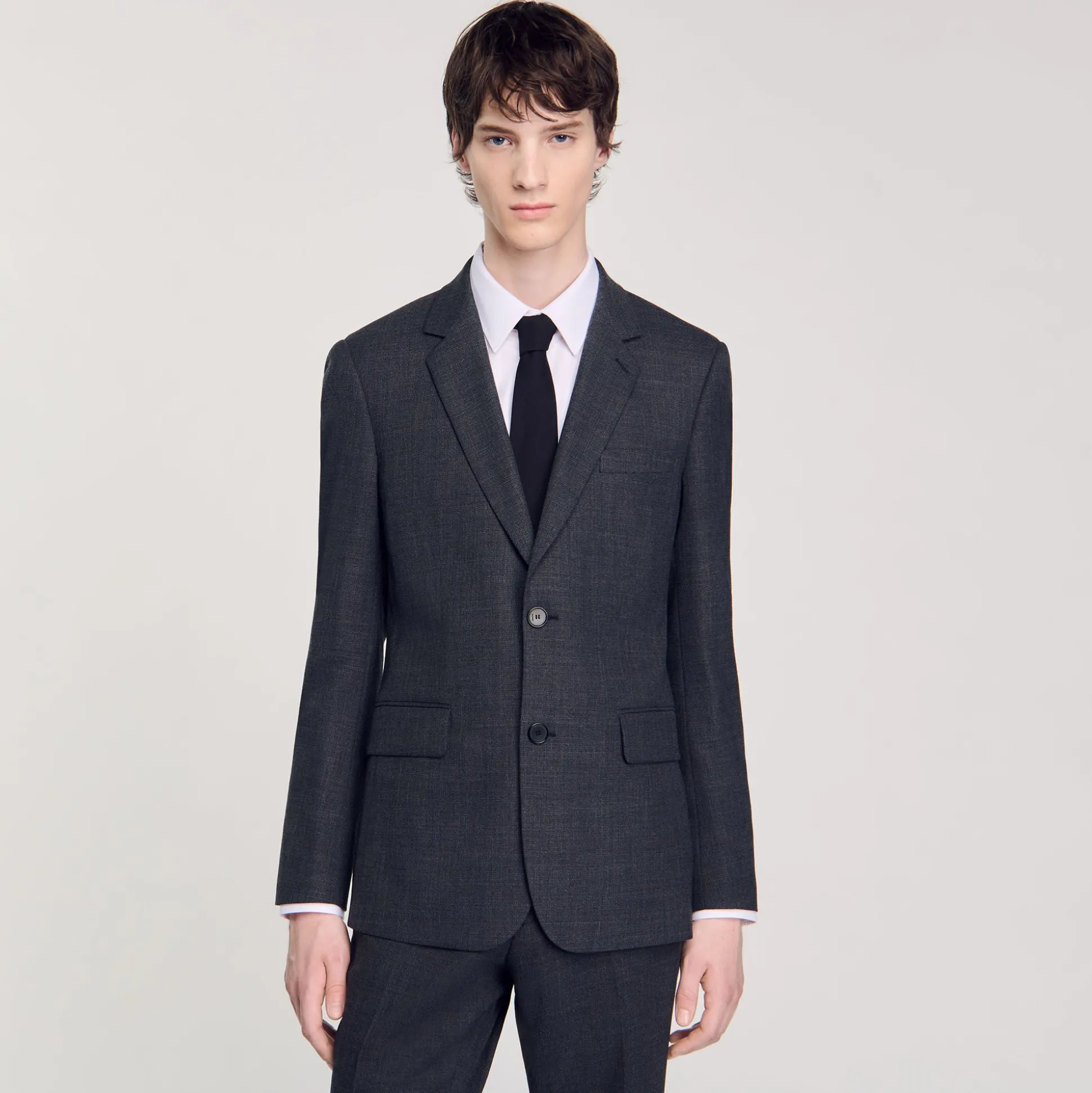 Veste De Costume En Laine