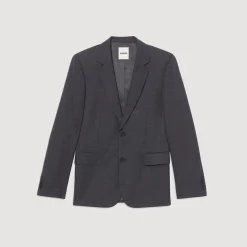 Veste De Costume En Laine