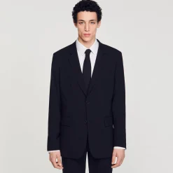 Veste De Costume En Laine Vierge