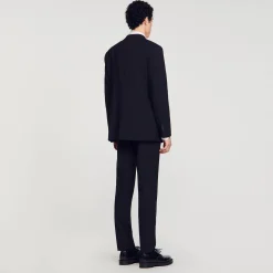 Veste De Costume En Laine Vierge