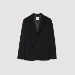 Veste De Costume En Laine Vierge