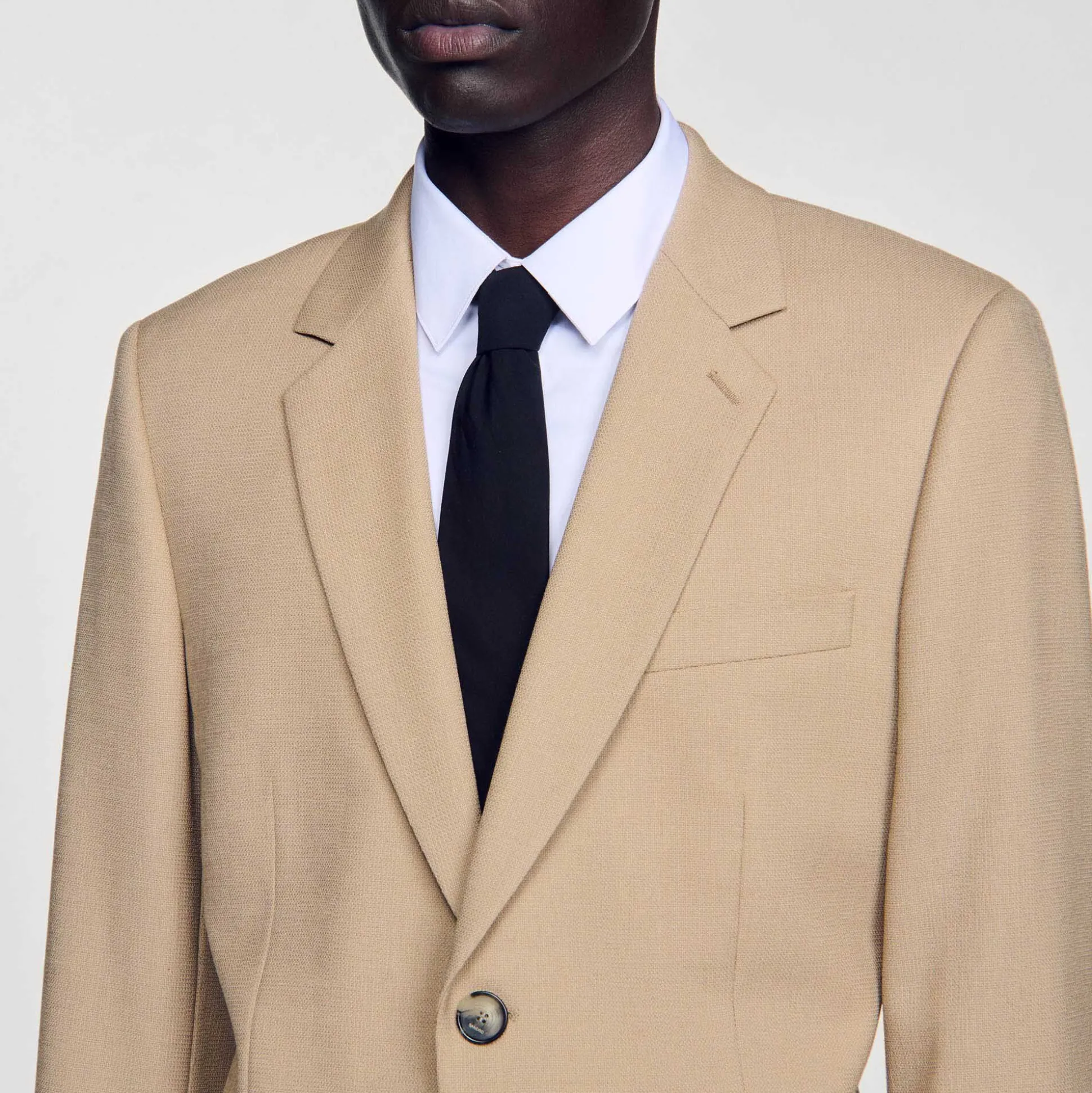 Veste De Costume En Laine