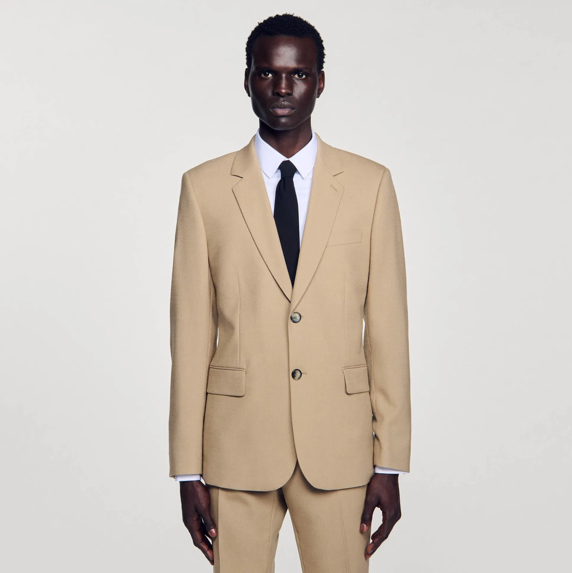 Veste De Costume En Laine