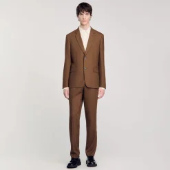 Veste De Costume En Laine