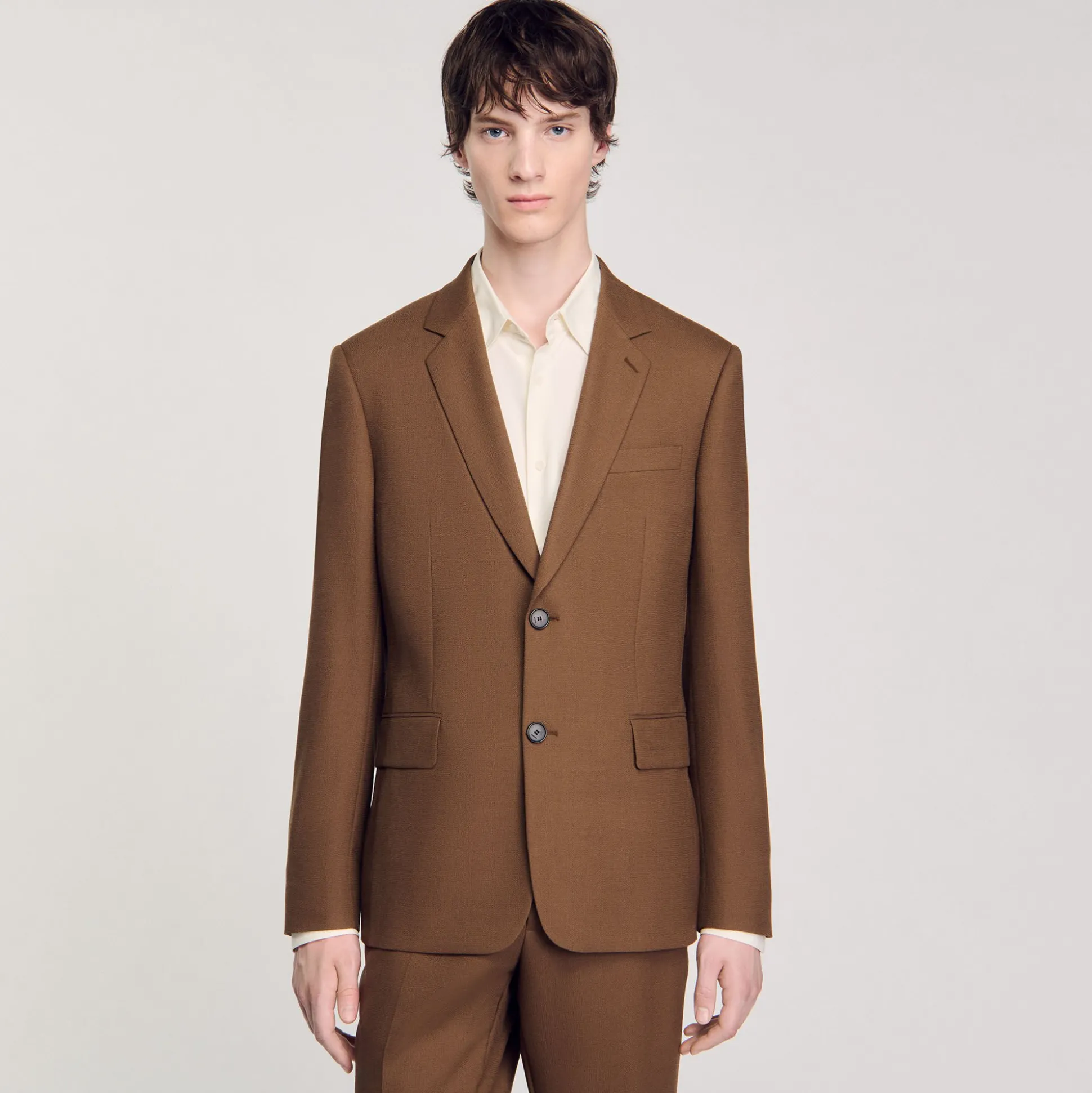 Veste De Costume En Laine