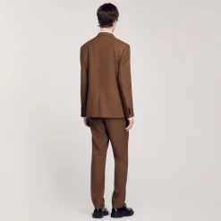 Veste De Costume En Laine