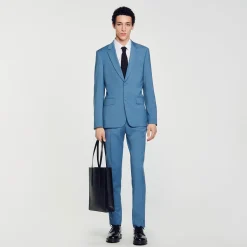 Veste De Costume En Laine