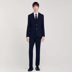 Veste De Costume En Laine