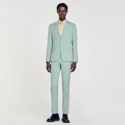 Veste De Costume En Laine