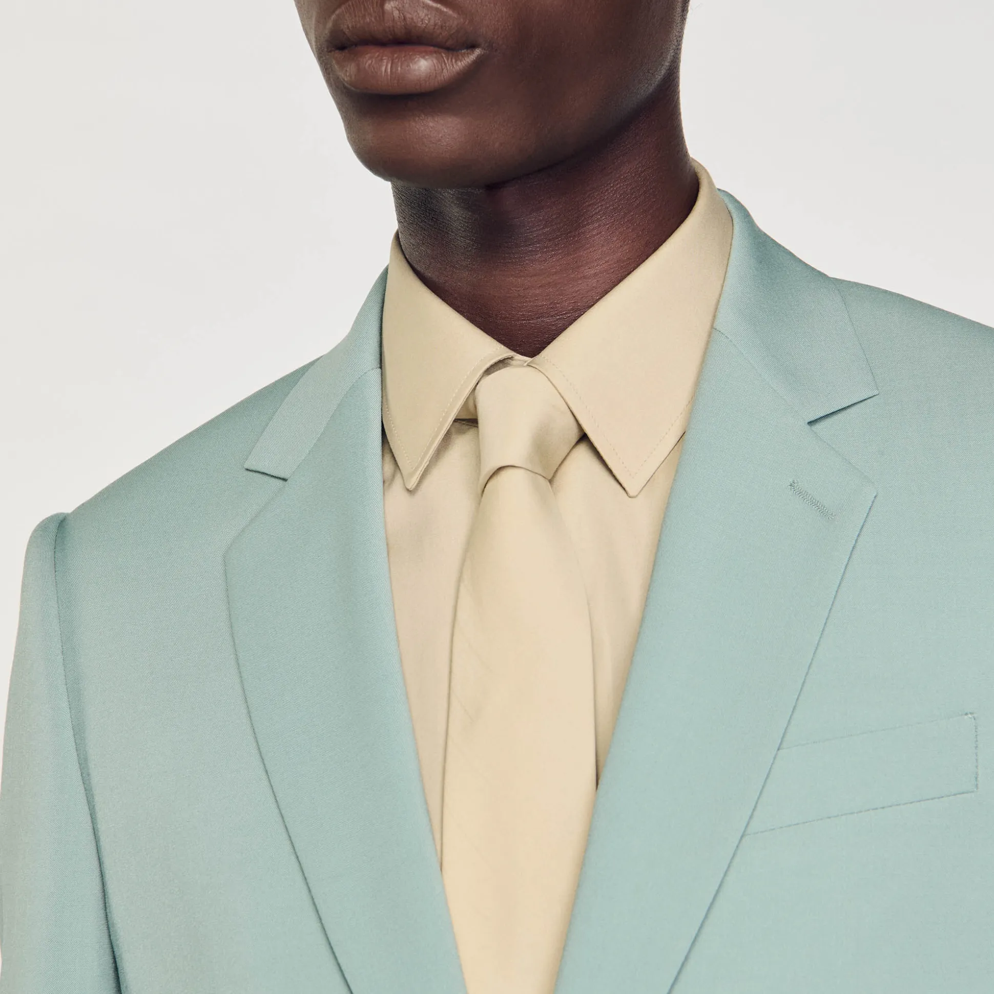 Veste De Costume En Laine