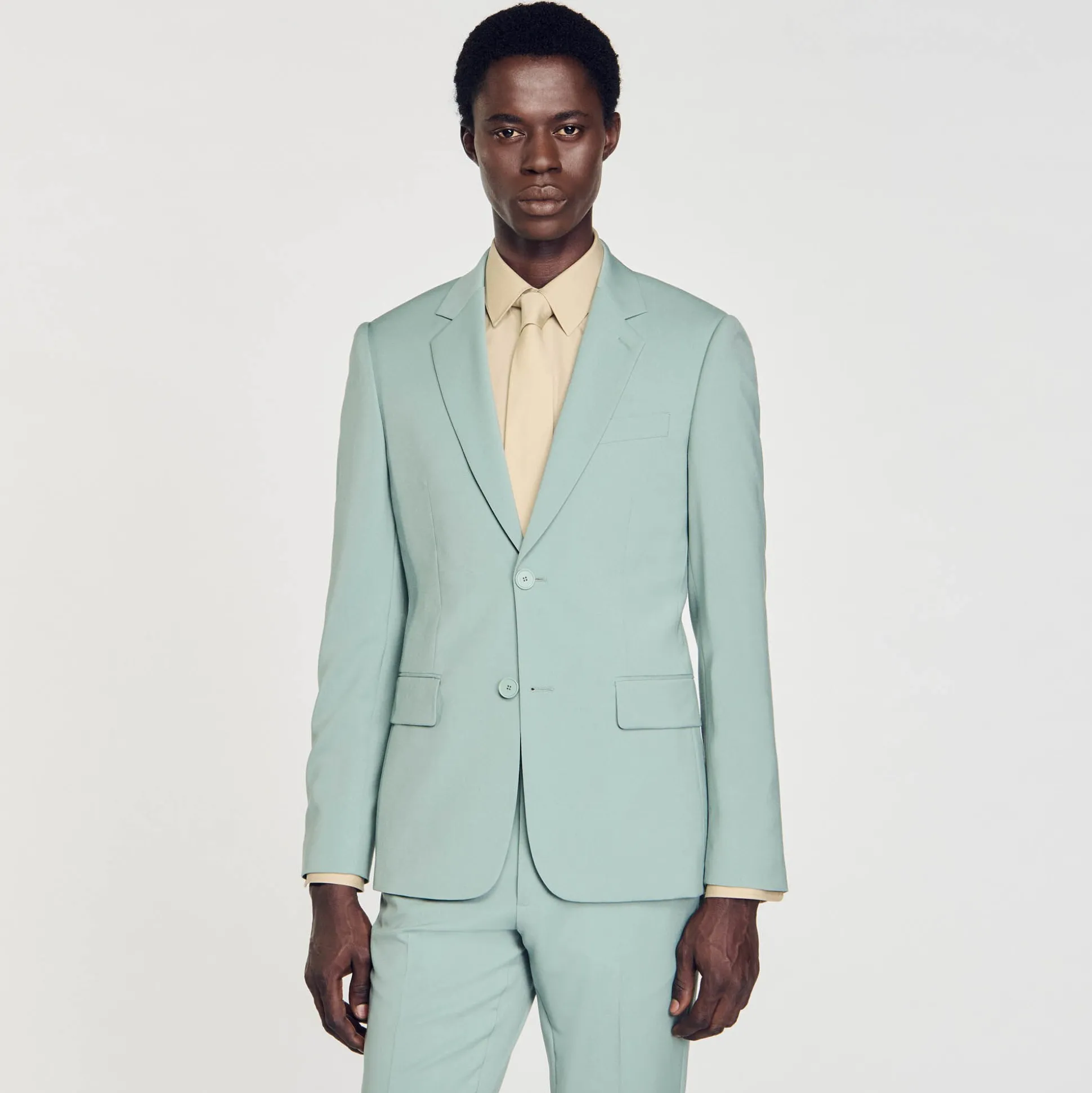 Veste De Costume En Laine