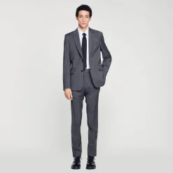Veste De Costume En Laine