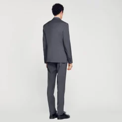 Veste De Costume En Laine