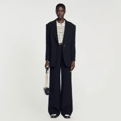 Veste De Costume En Tweed