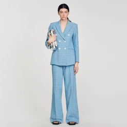 Veste De Costume En Tweed