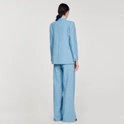 Veste De Costume En Tweed