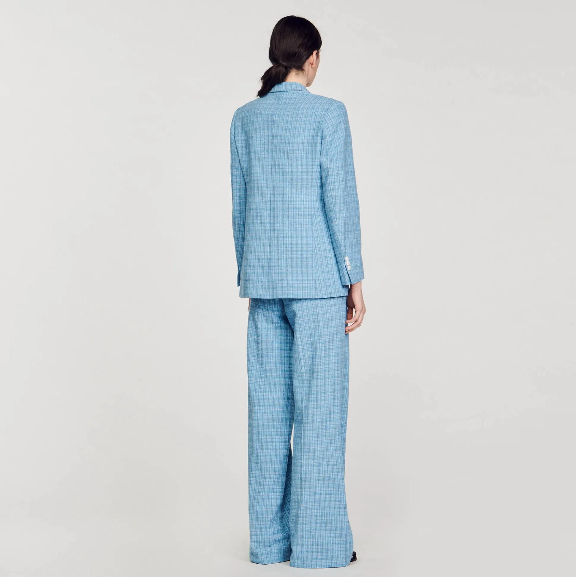 Veste De Costume En Tweed