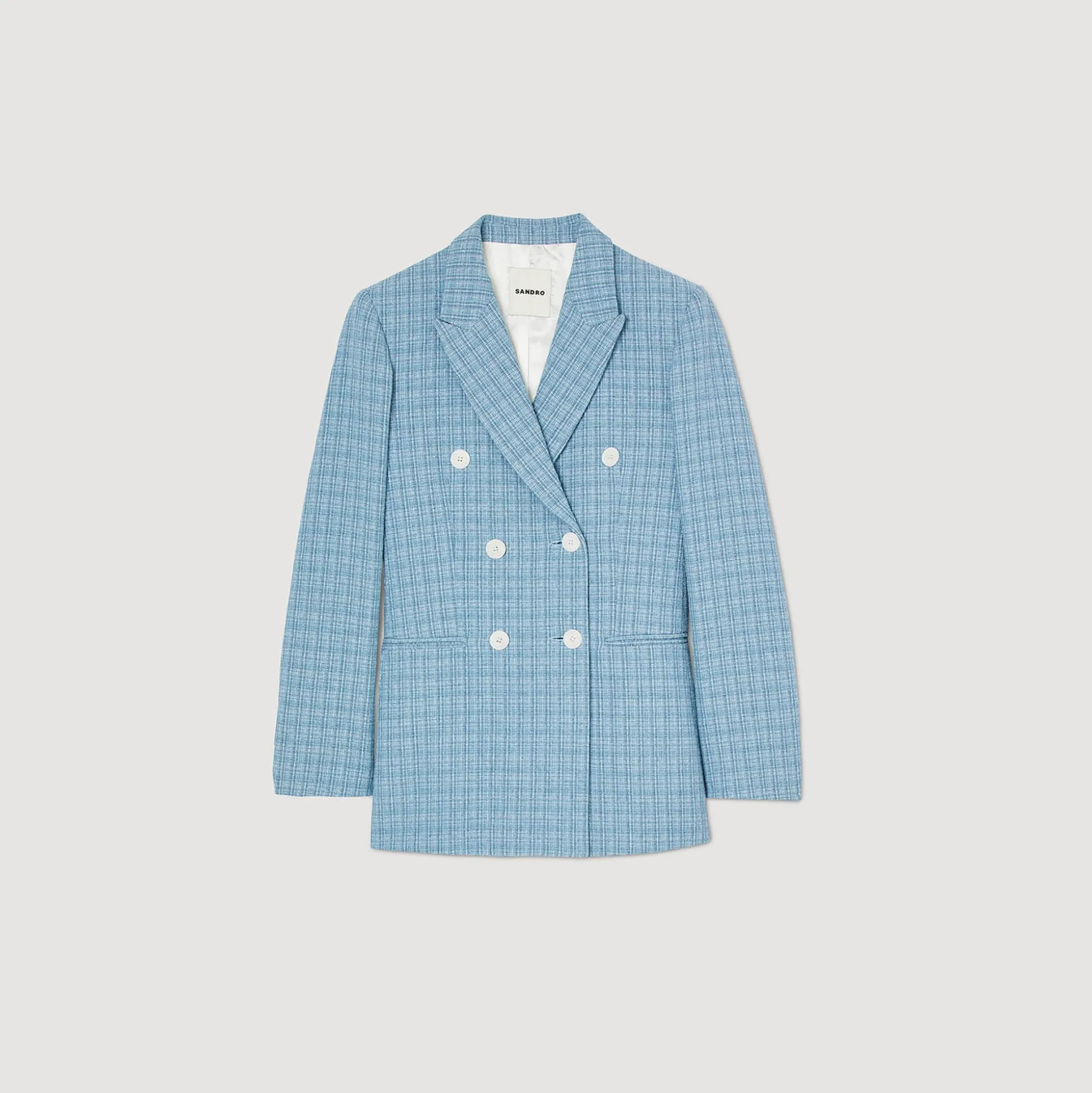 Veste De Costume En Tweed