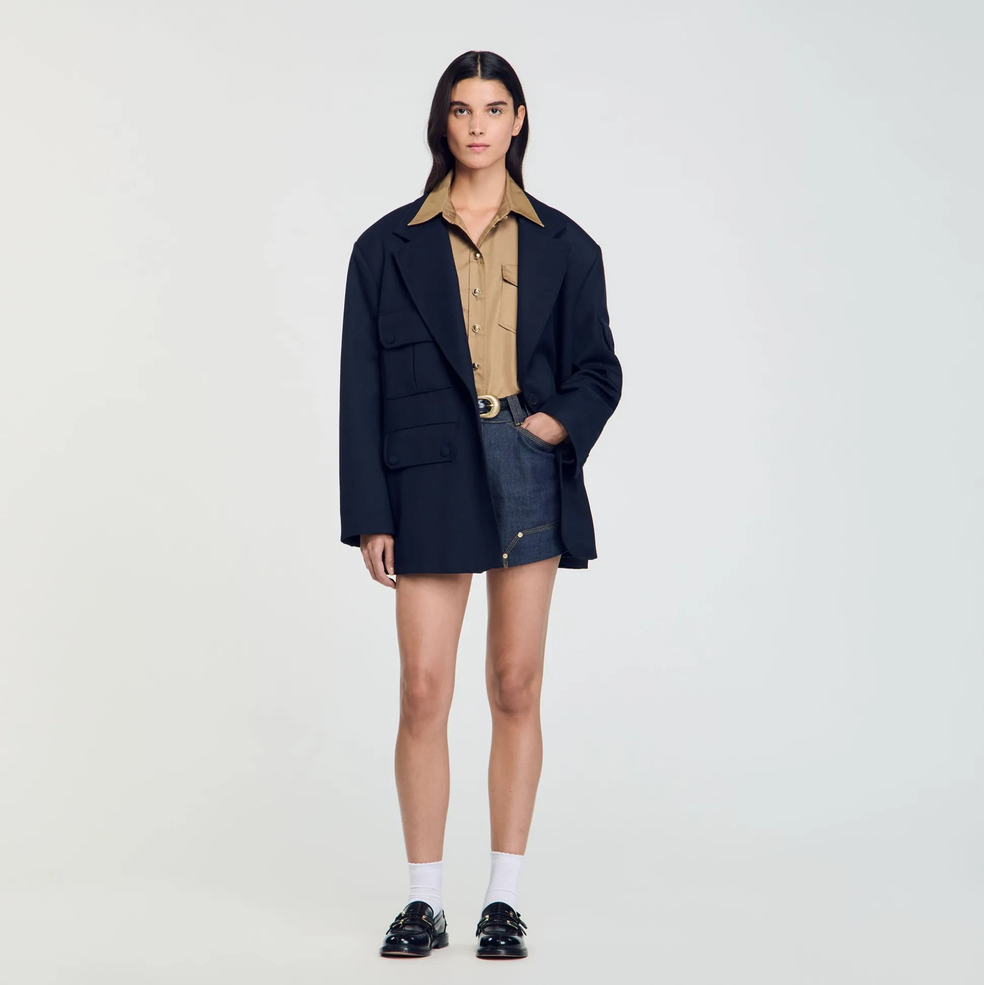 Veste De Costume Oversize