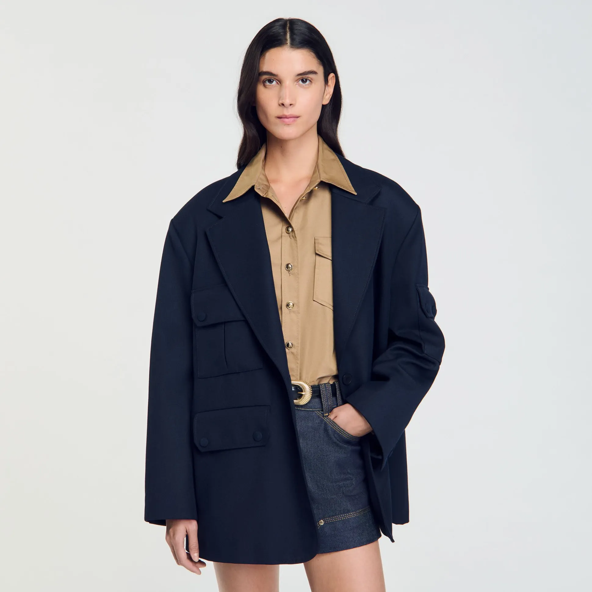 Veste De Costume Oversize