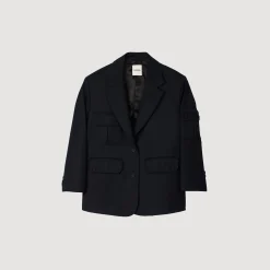 Veste De Costume Oversize